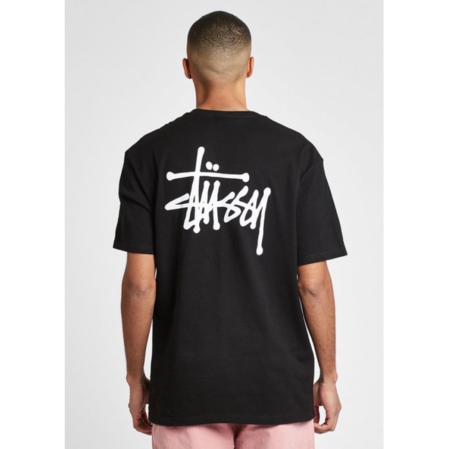 ÁO THUN STUSSY BASIC 6 MÀU, Áo phông Stussy Basic Đen Trắng Cotton 100%, Form Oversize Unisex