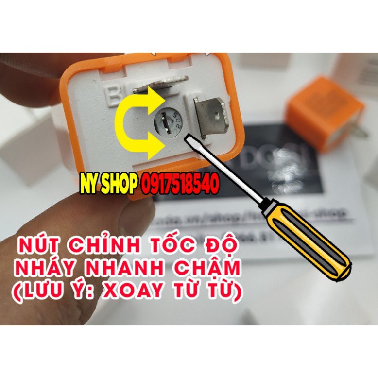 COMBO CỤC BÁO XINHAN TING TONG KÈM CHỚP LED TĂNG CHỈNH KÊU NHANH CHẬM  (