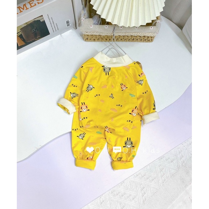 Bộ dài tay thun lạnh cổ 3 phân MS457