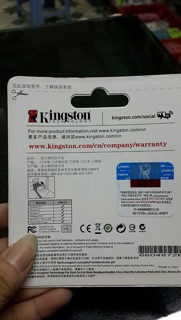 Usb kingston 16G (bảo hành 12 tháng)
