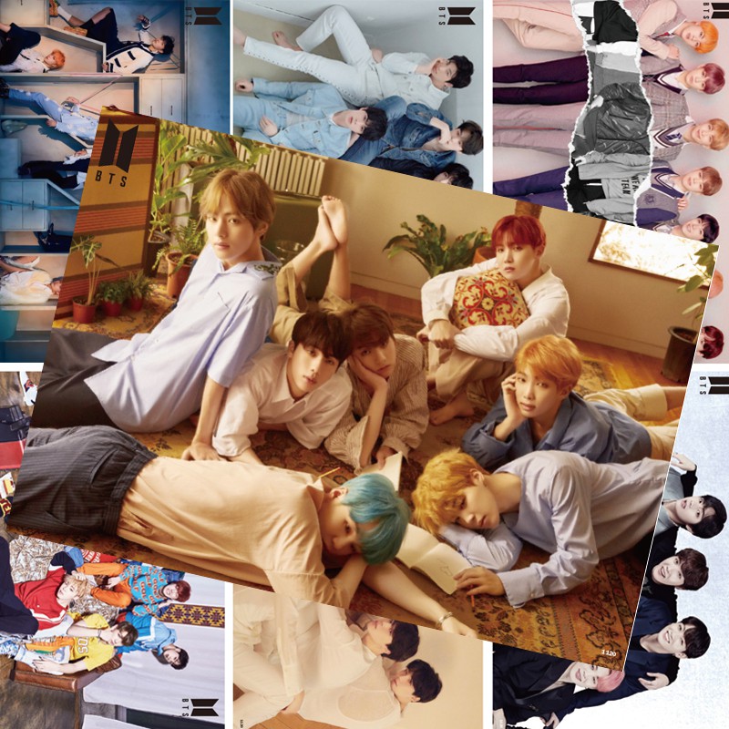 Poster 8 tấm BTS cực đẹp dành cho fan hâm mộ