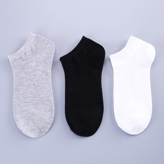 Vớ nam nữ freesize cotton trơn ulzzang cổ ngắn - Zoro148