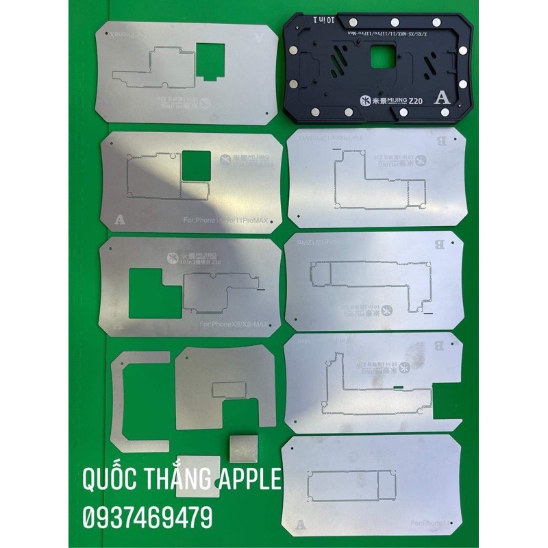 Đế đổ chân viền mijing z20 10 in1 Hỗ trợ x-12promax