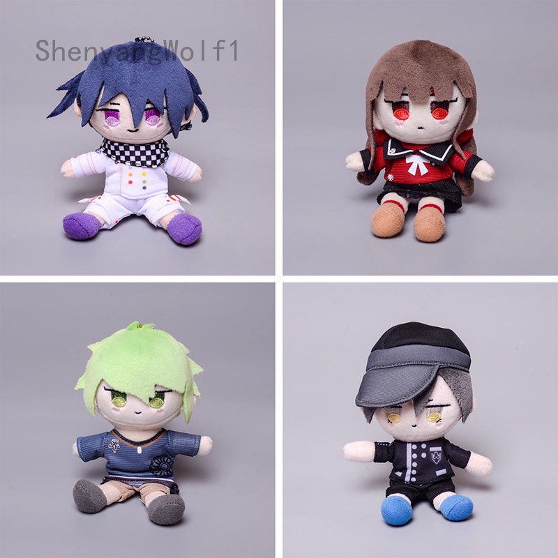 Shenyangwolf1 Móc Khóa Búp Bê Nhồi Bông Danganronpa V3 Kokichi Komaeda Nagito Snowdrops Ohm