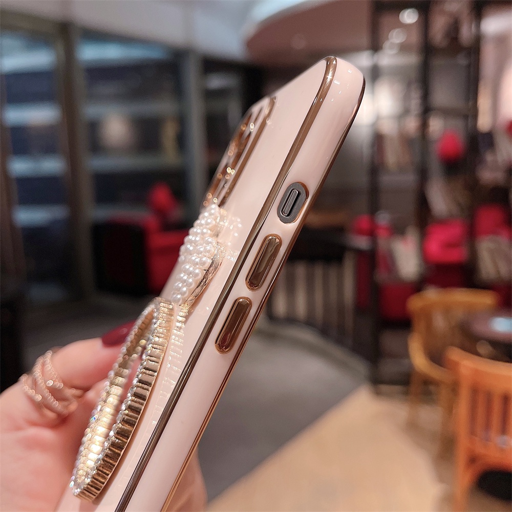 Ốp điện thoại có gương họa tiết độc đáo thích hợp cho iPhone 13 12 11 Pro Max XS Max XR X 8 7 Plus