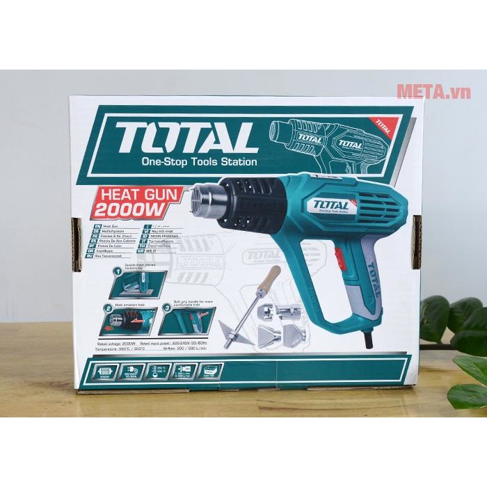 Máy Thổi Nhiệt 2000W TOTAL TB1206