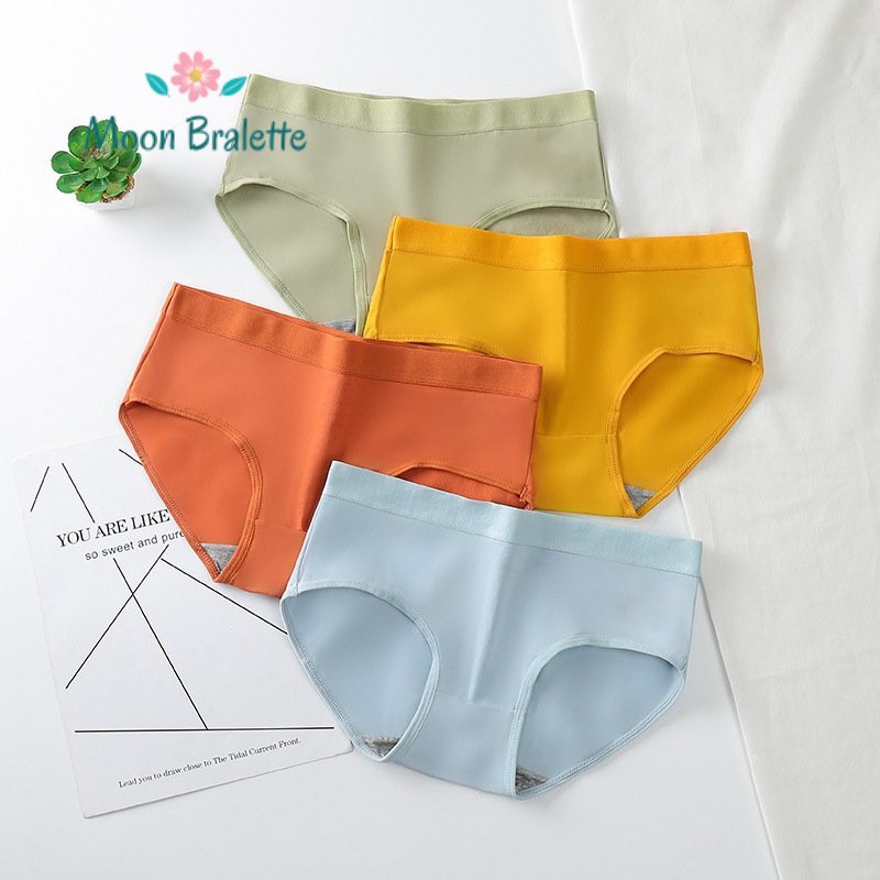 [Mã 12FASHIONSALE1 giảm 10K đơn 50K] [CÓ SIZE XL] Quần lót nữ cotton mềm mại thoáng mát mùa hè QC163