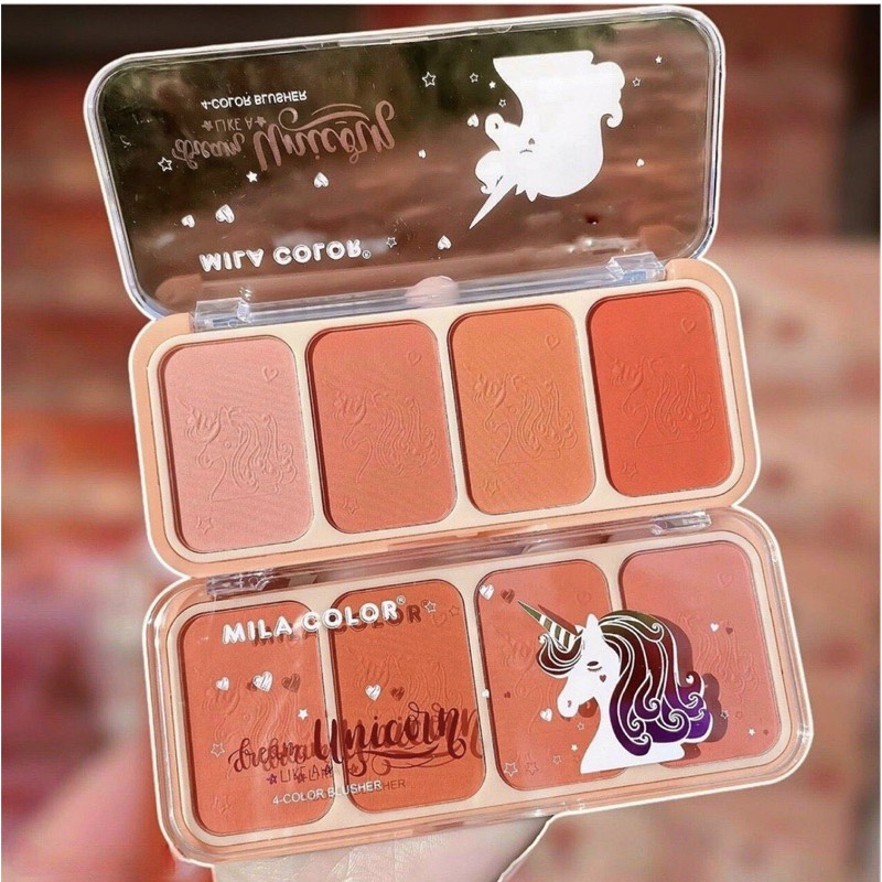 SET 4 MÁ HỒNG DẠNG PHẤN MILAN