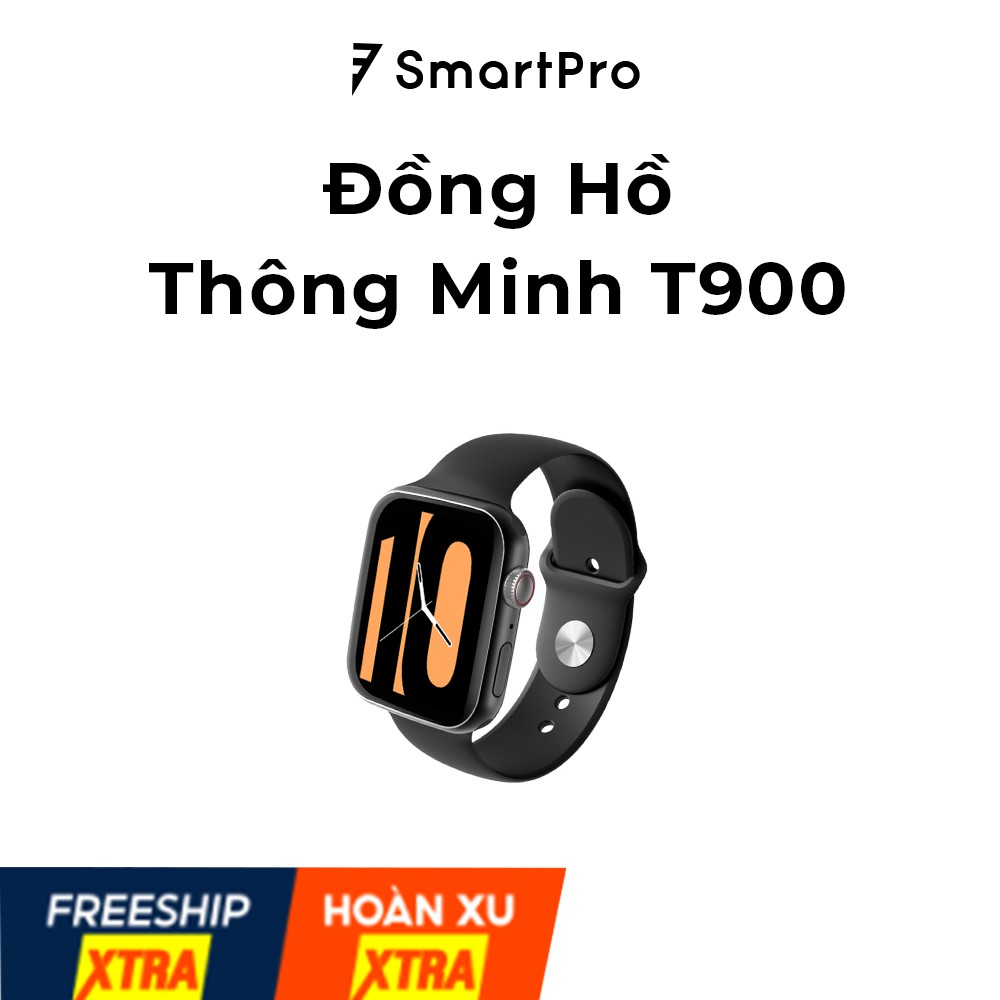 T900 Đồng Hồ Thông Minh ⌚ [Hàng Chuẩn Chức Năng] ⌚ Smartwatch Rẻ Hot - Đo Nhịp Tim - Màn Hình Màu Series 5 - Dây 44mm