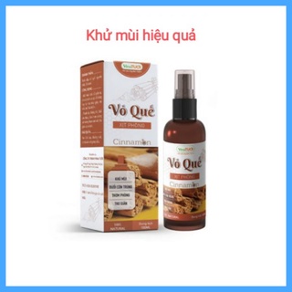 Tinh dầu xịt thơm Vỏ Quế chai 100ml - GIẢI PHÁP KHỬ MÙI TUYỆT VỜI