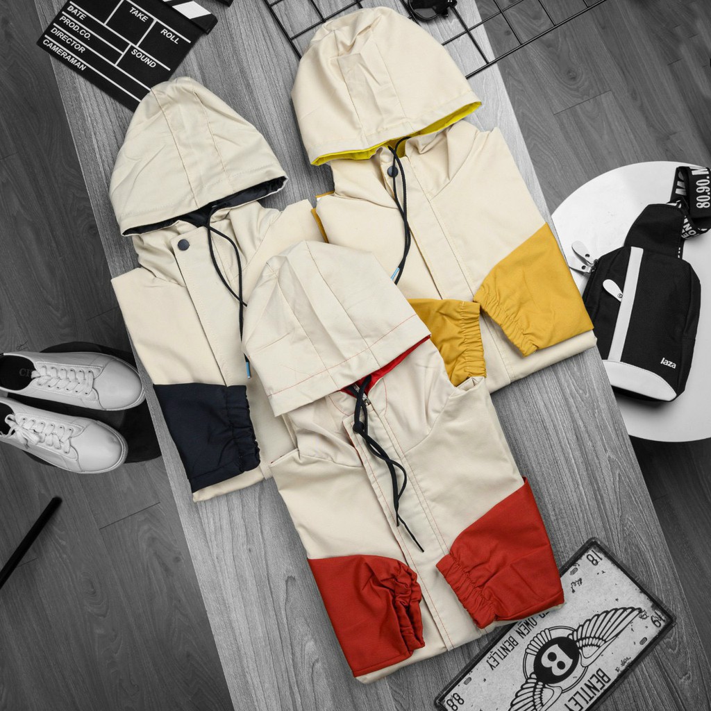 ÁO KHOÁC KAKI HỘP NAM 2 LỚP DÀY DẶN, BAO ĐẸP Y ẢNH (INSPIRE)