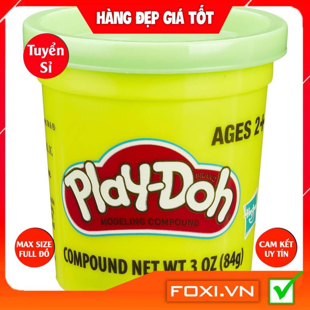 SÉT 4-6 Hộp Đất Nặn an toàn Play Doh loại To-Hàng VNXK CLC-Tăng trí tưởng tượng và sự khéo léo