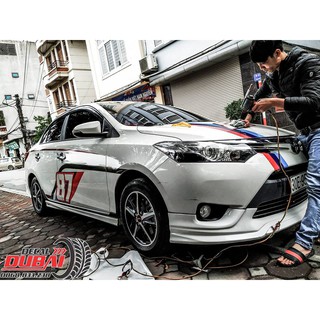 Tem dán sườn xe vios