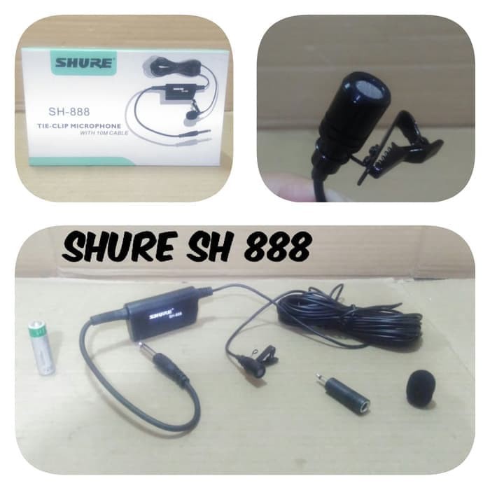 Micro Shure Sh-888 Có Nút Bấm