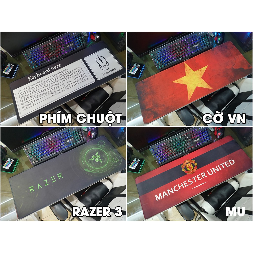 Tổng Hợp Pad Chuột Cỡ Lớn 800x300x4mm Part 2 - Miếng Lót Chuột, Pad Chuột, Bàn Di Chuột Cỡ Lớn