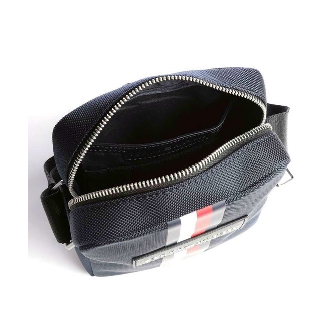 TNS-Túi đeo chéo nam form hộp dây đeo bản to cá tính hottrend Tommie Uptown bag for men-chất liệu chuẩn màu xanh navy