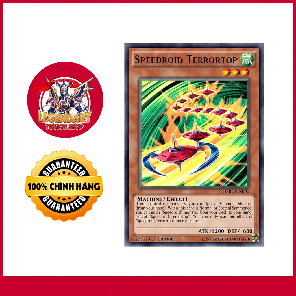 [EN-JP][Thẻ Bài Yugioh Chính Hãng] Speedroid Terrortop