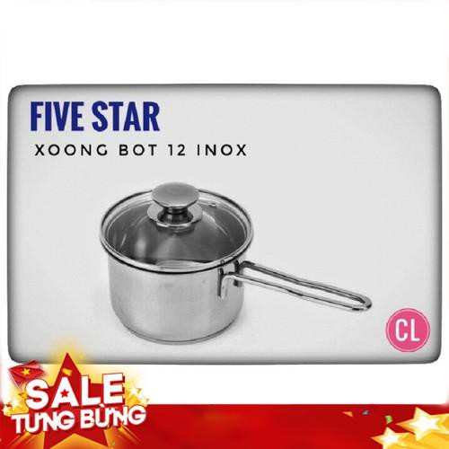 Quánh inox 3 đáy Five star 12/14/16 CM (Chính hãng - Bảo hành 5 năm)