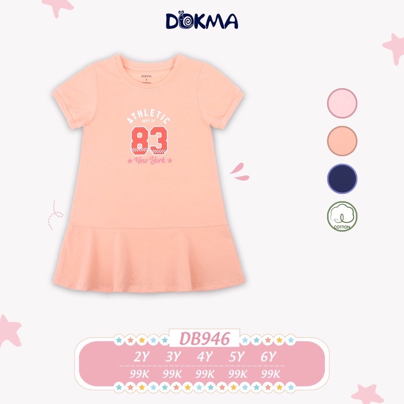 Váy thuỷ thủ Dokma bé gái DB627 - DB946