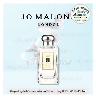 -𝗡𝗲𝘄- nước hoa dùng thử jo malone black cedarwood & juniper 𝗣𝗲𝗿𝗳𝘂𝗺𝗲'𝟬𝟭𝗦𝘁𝗼𝗿𝗲