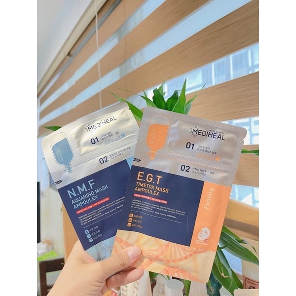Mặt nạ Mediheal phiên bản mới gồm 2 bước siêu đỉnh chóp