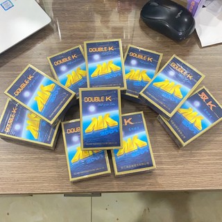 HỘP 10 BỘ BÀI TÂY  DOUBLE K, TÚ LƠ KHƠ (xanh) không