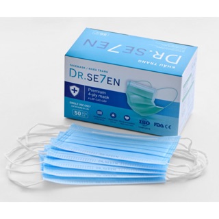 KHẨU TRANG DR. SEVEN 4 LỚP SMS KHÁNG KHUẨN CAO CẤP (PREMIUM FACE MASK)