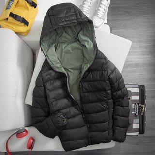 Áo Khoác phao nam nữ Unisex, Chất phao dày dặn, Mặc được 2 mặt, Nhẹ nhàng, ấm áp, chống nước ok vô tư dạo phố...