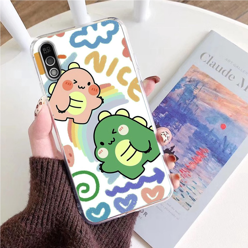 ỐP LƯNG VSMART BEE/BEE 3/LIVE/STAR, IN HÌNH KHỦNG LONG.