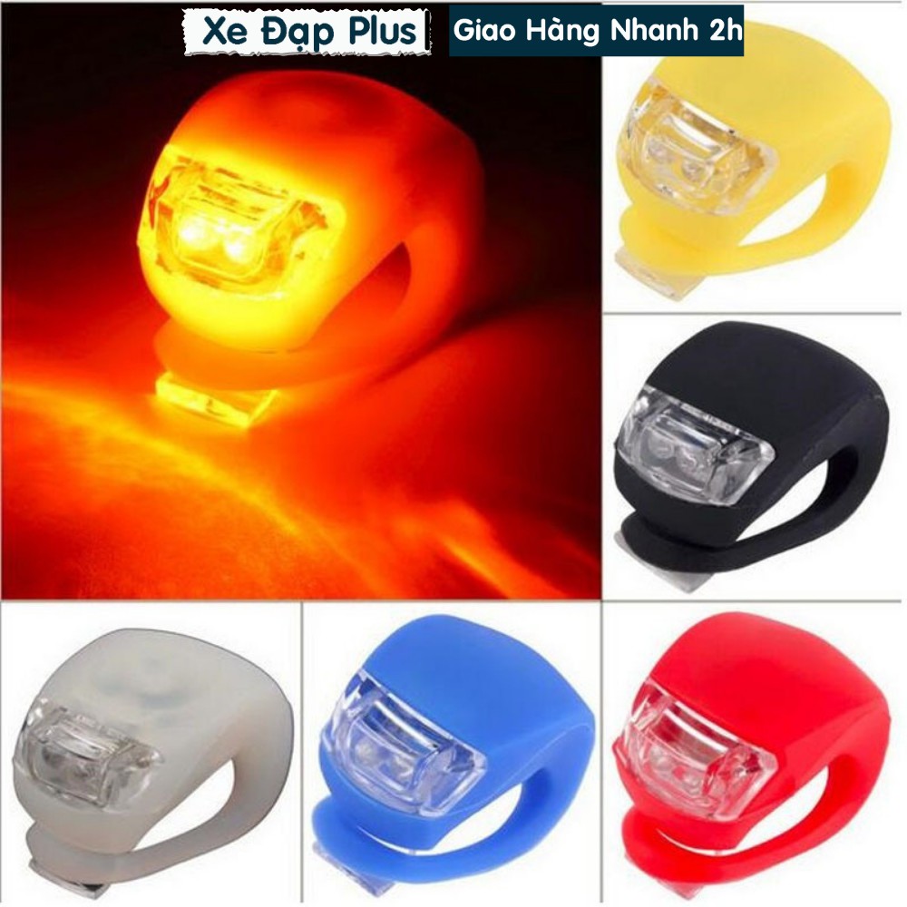 Đèn led xe đạp con ếch - Chất liệu silicone chịu nhiệt và lạnh, có thể sử dụng an toàn bất kể nhiệt độ thấp âm -D06