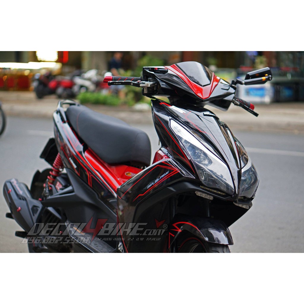 Tem trùm xe	Air Blade 125 Red Lighting