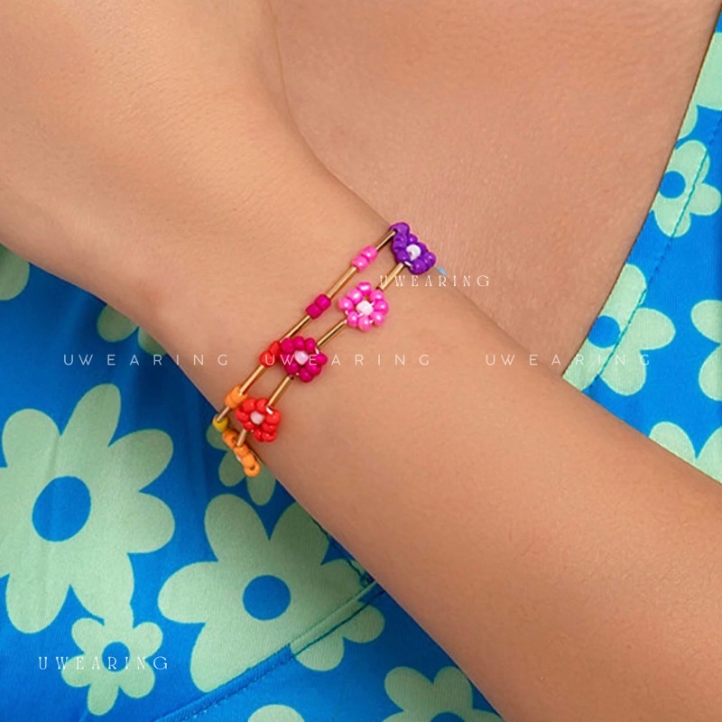 Vòng cổ, vòng tay phối Golden/Silver Y2K