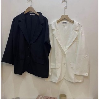 VEST vải thô form oversize có 2 màu