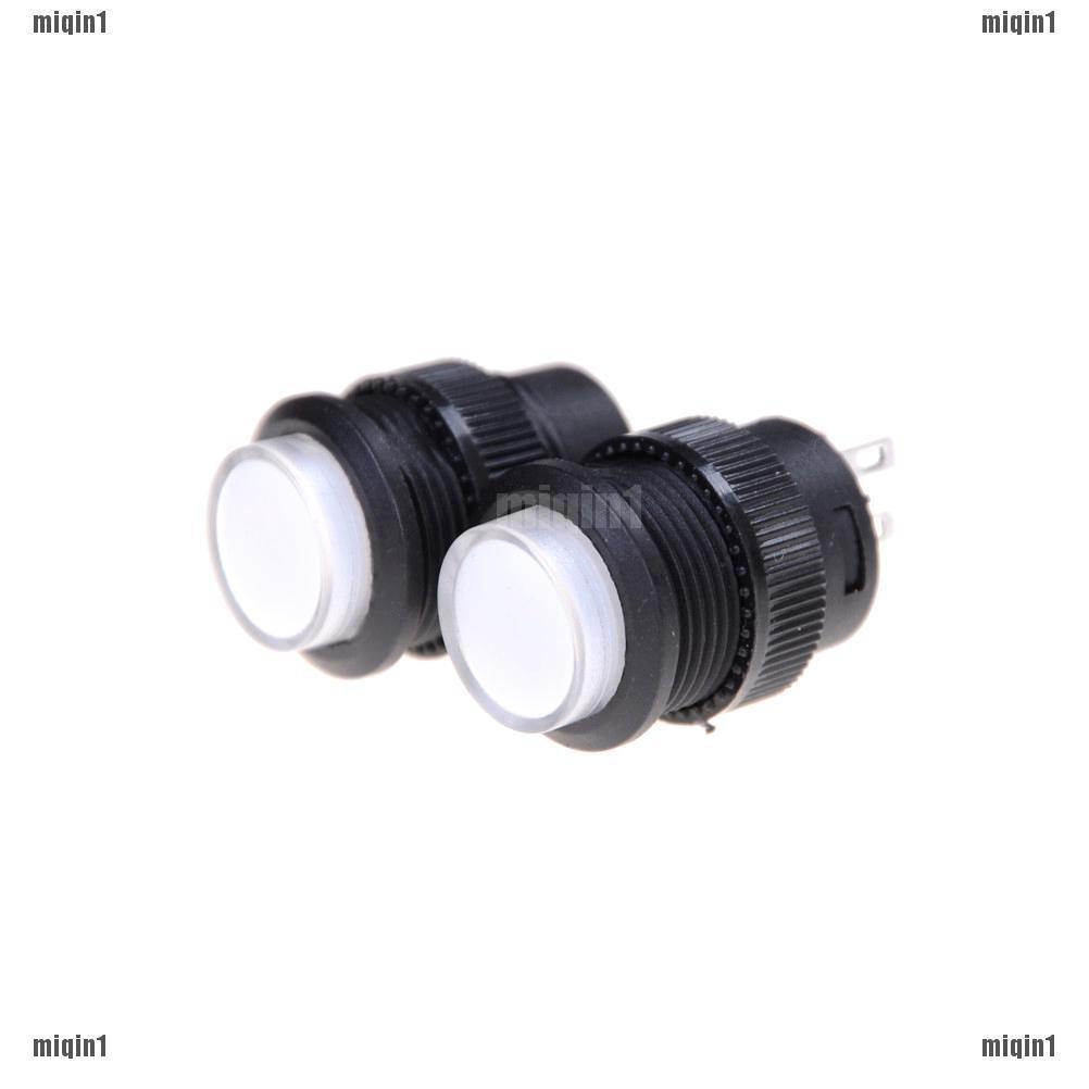 $VN 2Pcs R16-503AD OFF-ON LED Light Self-locking Latching Push Button Switch ZNS 1126