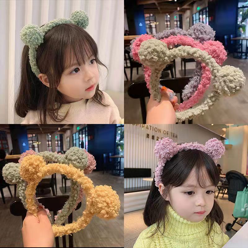 (Giao hàng trong 24 giờ) Vòng đeo tóc gấu bông Phụ kiện tóc Hàn Quốc Vòng cài tóc dễ thương sang trọng Vòng đeo tai gấu siêu dễ thương Vòng đeo tóc cô gái Vòng đeo đầu gấu Vòng cài tóc sang trọng Vòng cài tóc dễ thương của trẻ em Vòng đeo tóc dễ thương