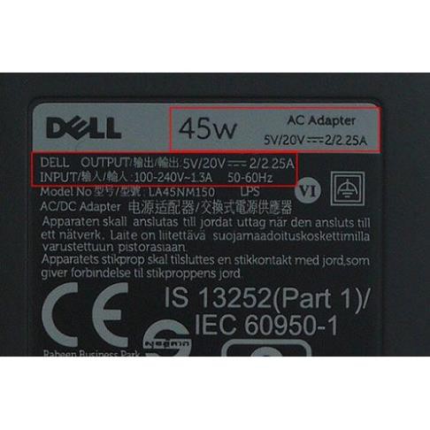 Sạc Laptop Dell Latitude 11 12 13 5175 7275 7370 XPS 12 12 Dell Venue Pro 8 10  45W Chân Type C - Có Video Thục tế