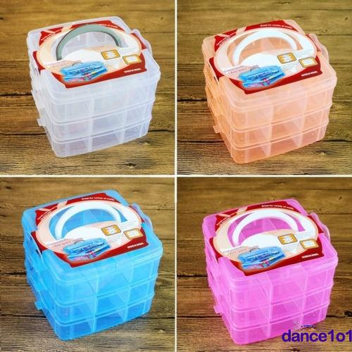 Hộp đựng đồ 3 tầng 18 ngăn tiện dụng chất lượng cao