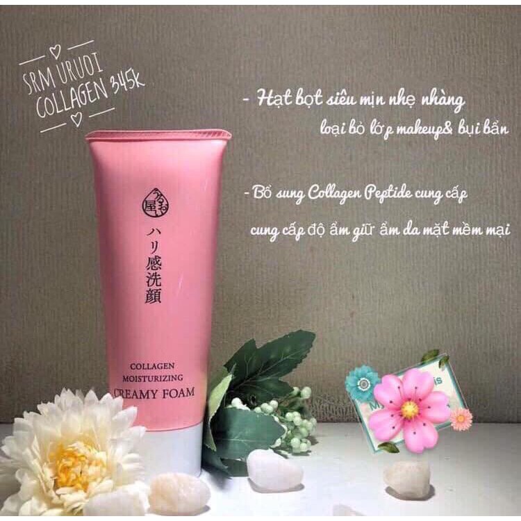 Sữa rửa mặt Uruoi-Collagen-Naris-Nhật Bản