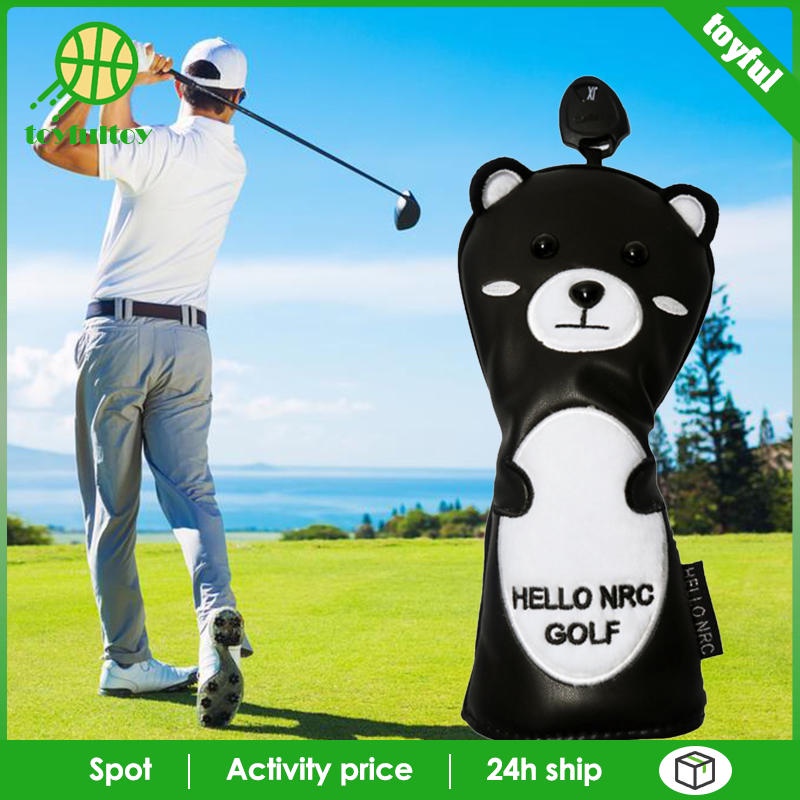 Vỏ Bọc Đầu Gậy Đánh Golf Chống Thấm Nước In Hoạt Hình Dễ Thương