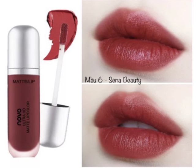 Son kem lì Novo Big Ultra HD Matte Lip Sena Beauty