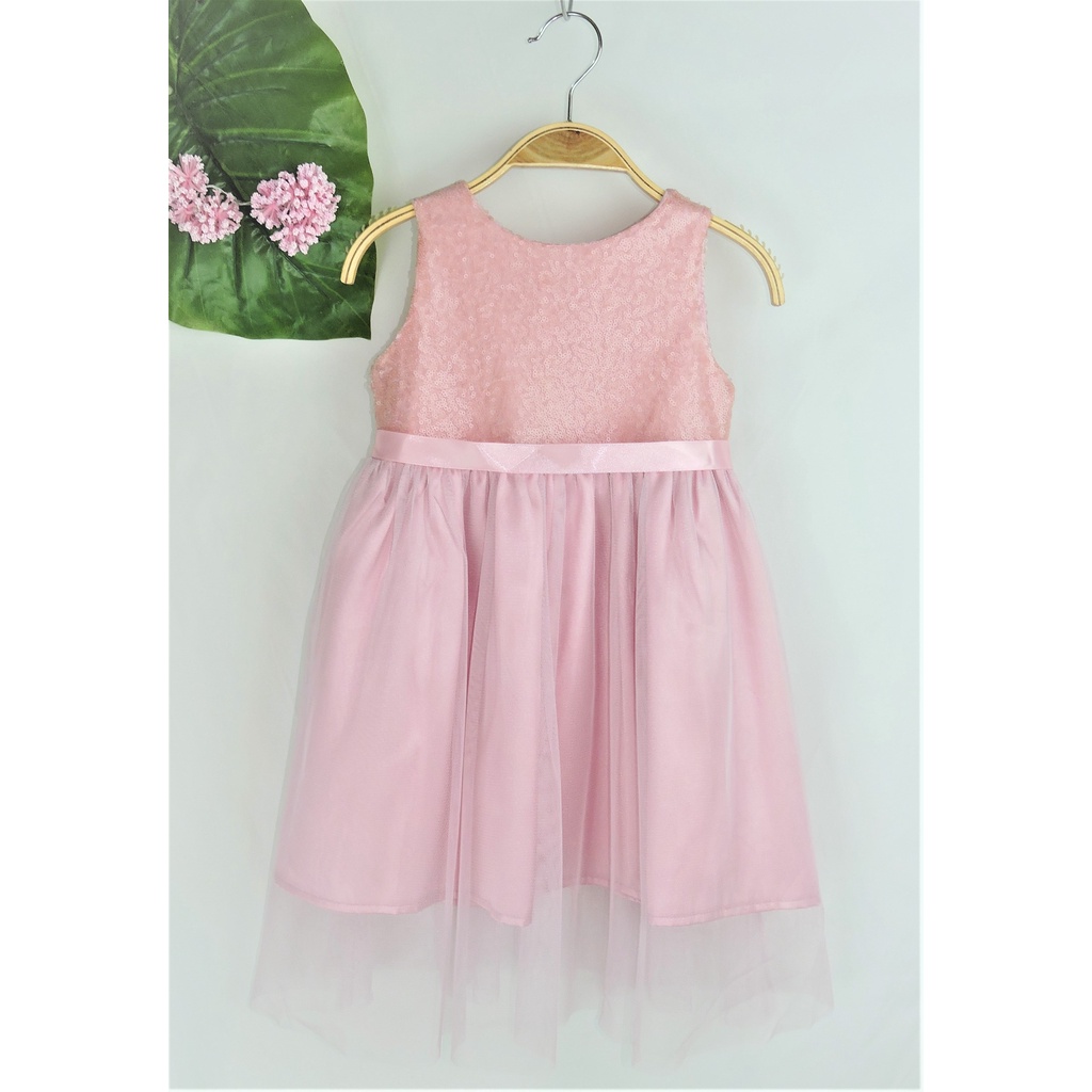 Đầm Xòe Công Chúa Tamiuy Trung Thiết Kế Đính Kim Sa Cao Cấp Chất Cotton Thoáng Mát Cho Bé Gái Từ 7-10 Tuổi