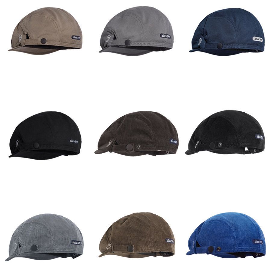 Gegeen DOMOG Mũ Beret Thời Trang Nữ Phong Cách Họa Sĩ Retro Nhật Bản Dễ Phối Đồ