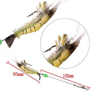 Bộ 5 Mồi Giả Dạ Quang Câu Cá