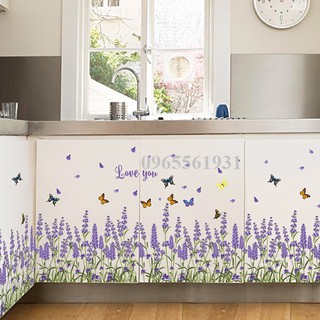 Decal hoa Lavander SK7038