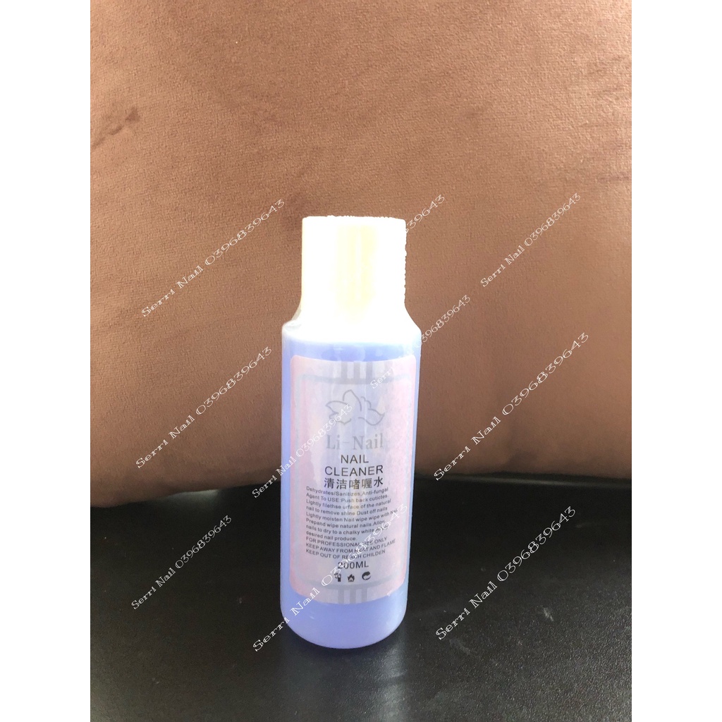 NƯớc LAu Gel , PHá Gel , Rửa Cọ LINAIL Chai 200ml