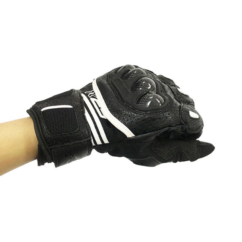 Alpinestars genuine leather A- STAR short anti-drop motorcycle racing cycling motorcycle windproof breathable touch screen gloves