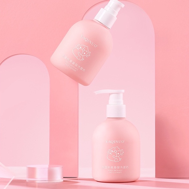 Sữa Rửa Mặt Amino Acid Đào Làm Sạch Sâu Dưỡng Ẩm Se Khít Lỗ Chân Lông