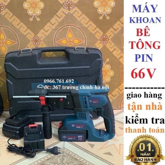 Máy khoan bê tông bin