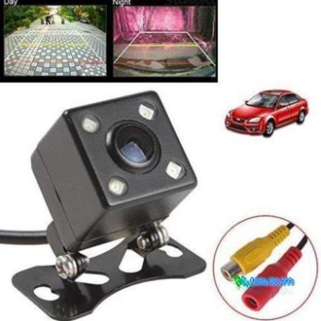 Camera lui cho xe tai-Camera lùi, 4 led, dây 5.5m, jack2.5mm, 5 chân | BigBuy360 - bigbuy360.vn