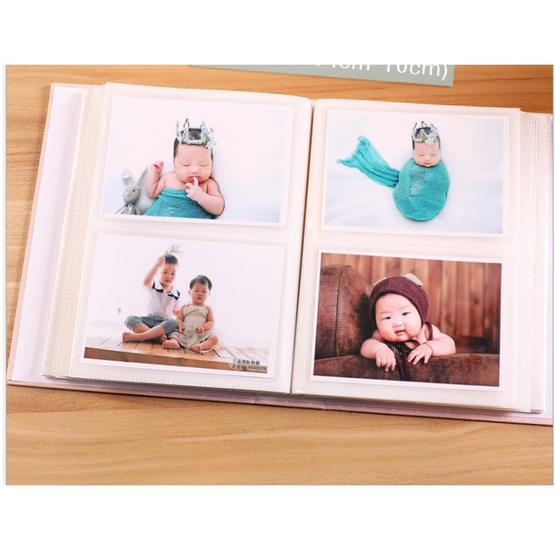 Album đựng 200 ảnh 9x12 bìa lá